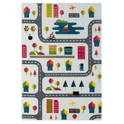 Kidszone Road Cream Rug