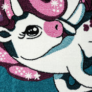 Kidszone Yunikorn Blue Rug