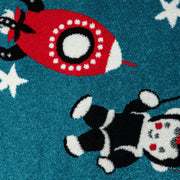 Kidszone Space Blue Rug