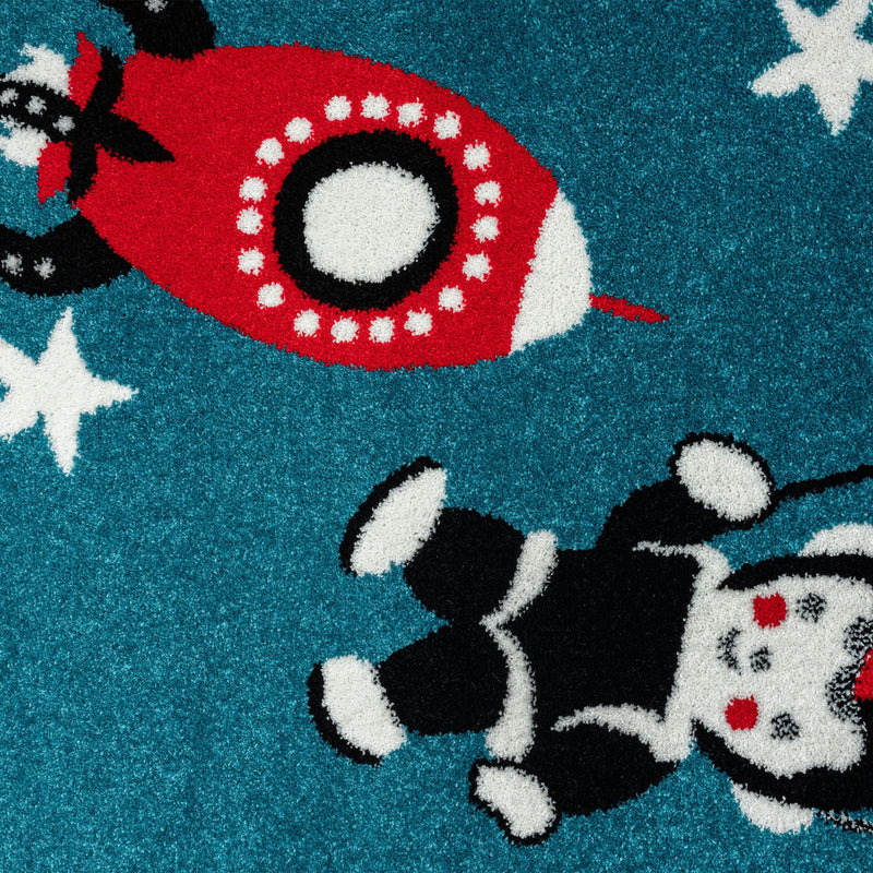 Kidszone Space Blue Rug