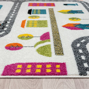 Kidszone Road Cream Rug
