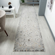 Feast Jasmine Silver Runner Rug