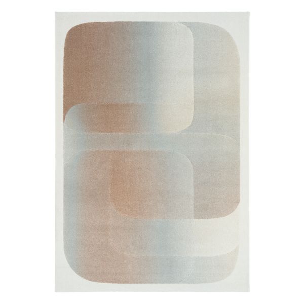 Power Artisan Rust Blue Rug