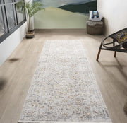 Nobel Gallant Ivory Runner Rug