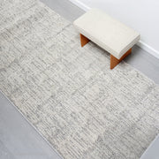 Mother Earth Oyster Grey Runner Rug