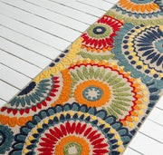 Fascination Sun Multi Runner Rug