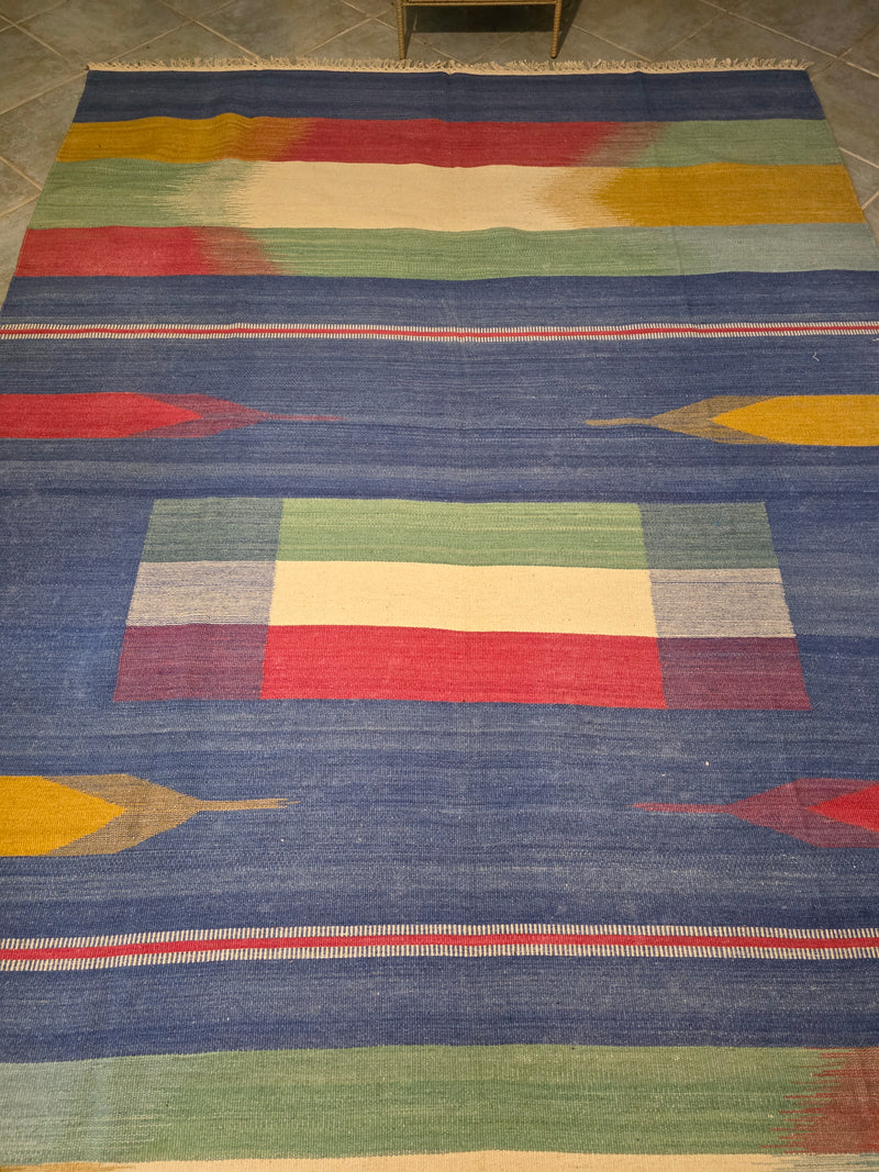 Kilim Blue Rug