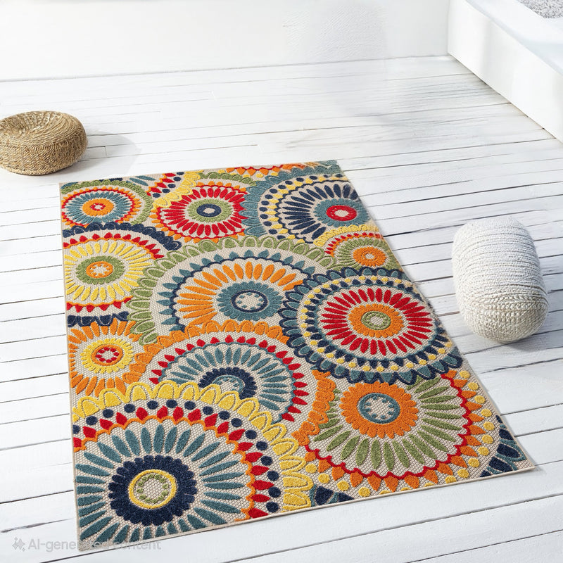 Fascination Sun Multi Rug