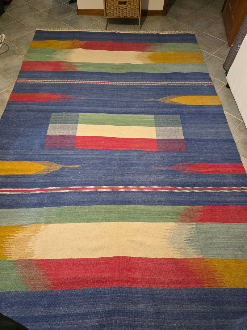 Kilim Blue Rug