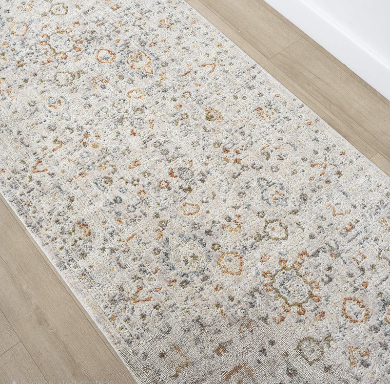 Nobel Gallant Ivory Runner Rug