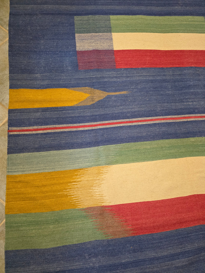 Kilim Blue Rug