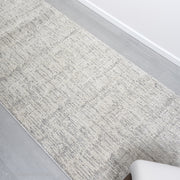 Mother Earth Oyster Grey Runner Rug