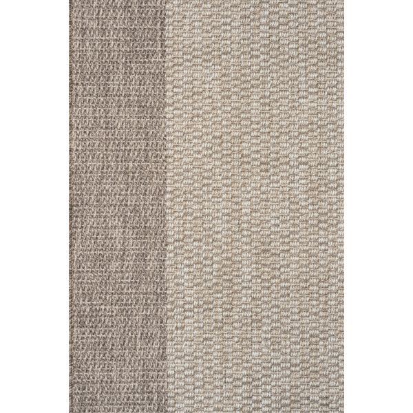 Lumina Indoor Outdoor Border Taupe Rug