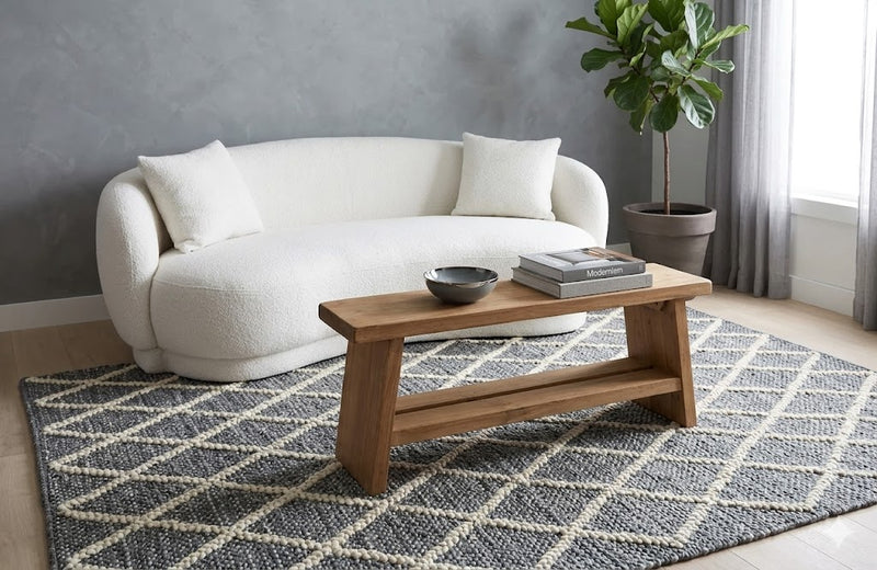 Treasure Grey Wool Rug