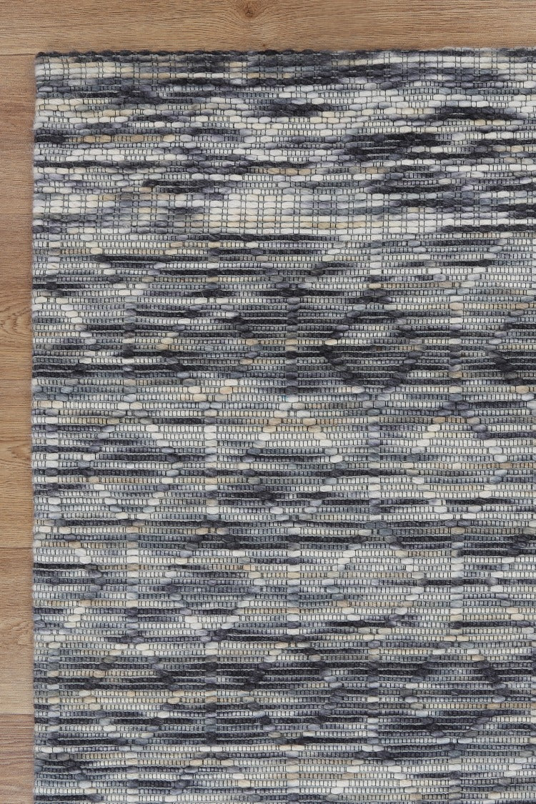 Wamberal Lattice Stone Wool Rug