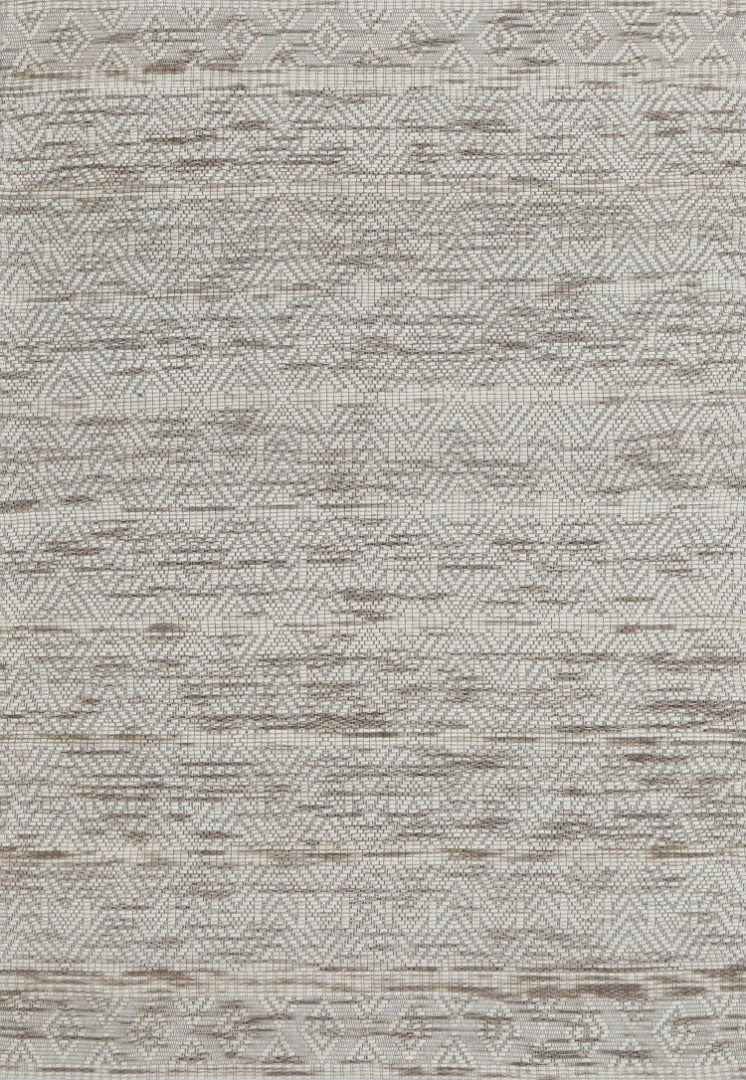 Wamberal Chevron Beige Wool Rug
