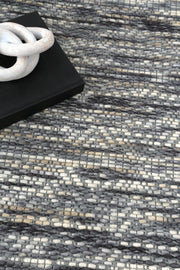 Wamberal Chevron Stone Wool Rug