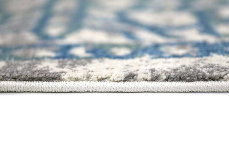 Morisot Blue Demask Rug