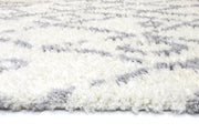 Accorom Fes Shag Cream Silver Rug