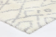 Accorom Fes Shag Cream Silver Rug