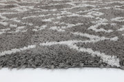 Accorom Fes Shag Grey Silver Rug