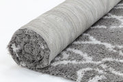 Accorom Fes Shag Grey Silver Rug