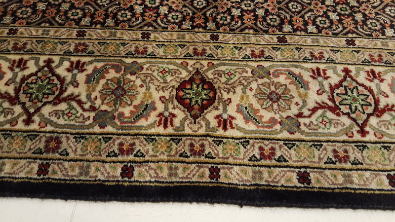 Persian Fish Design Runner Rug Handmade