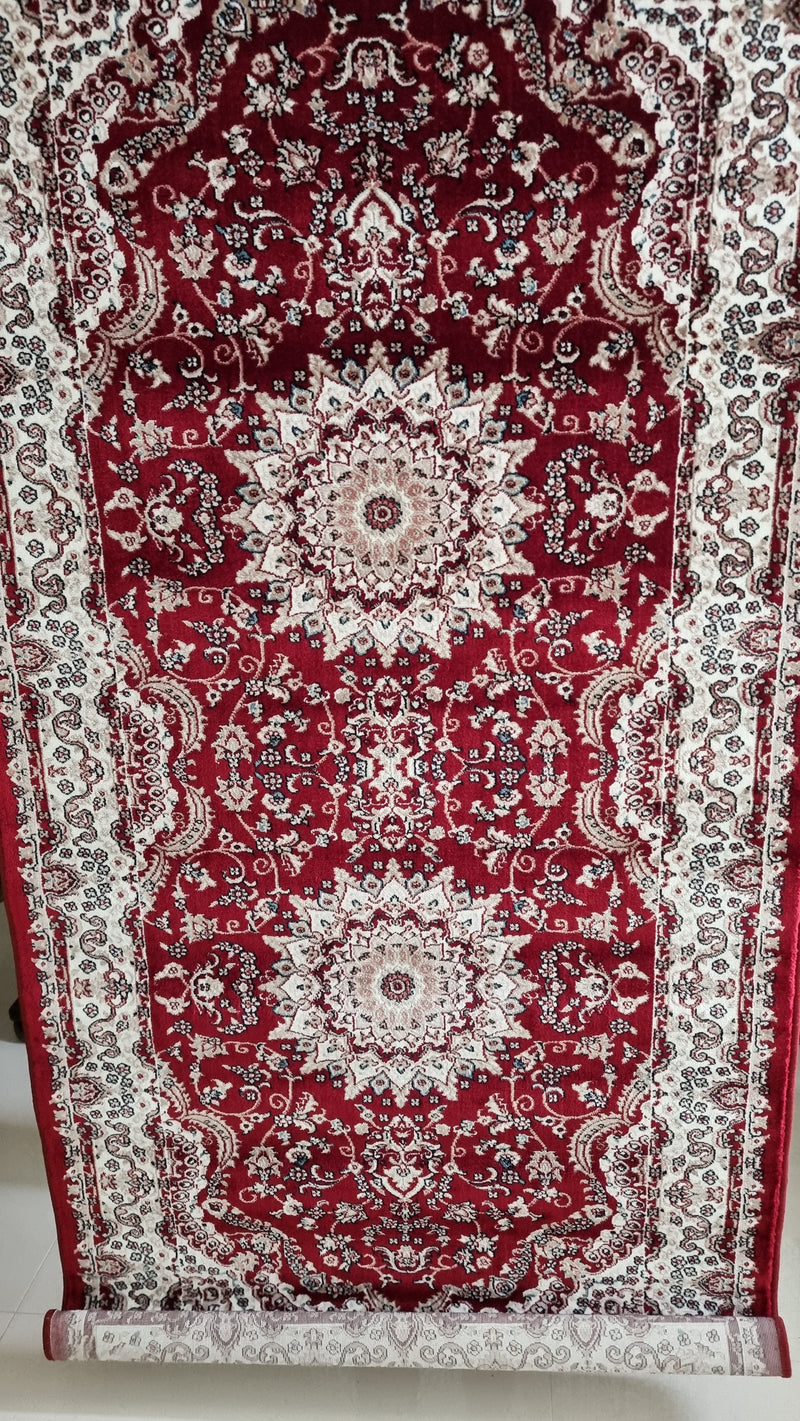 SilkVera Medallion Read Uniart Rug