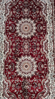 SilkVera Medallion Read Uniart Rug