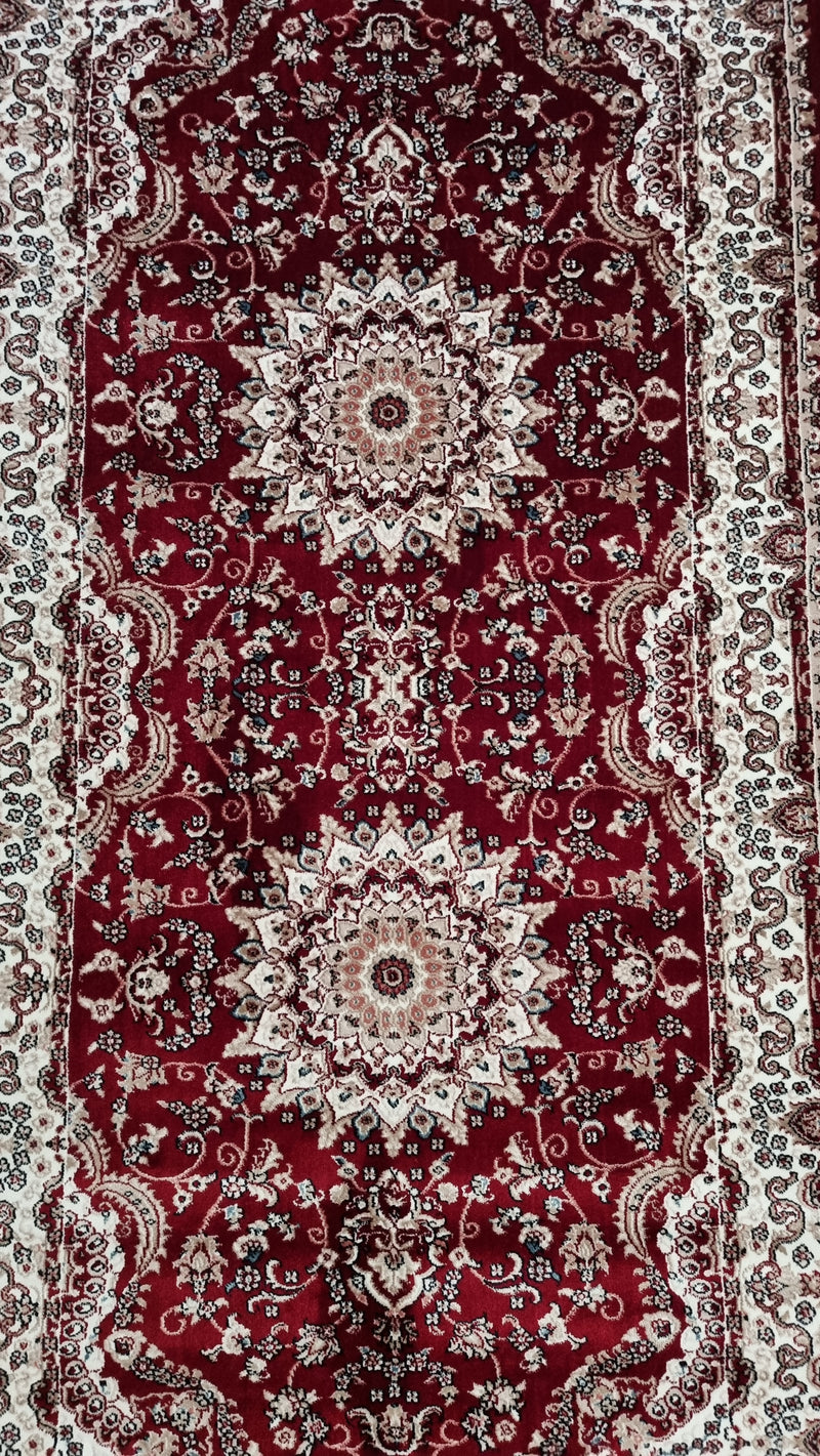 SilkVera Medallion Read Uniart Rug