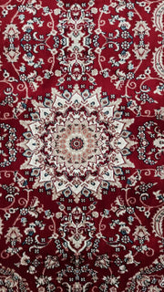 SilkVera Medallion Read Uniart Rug