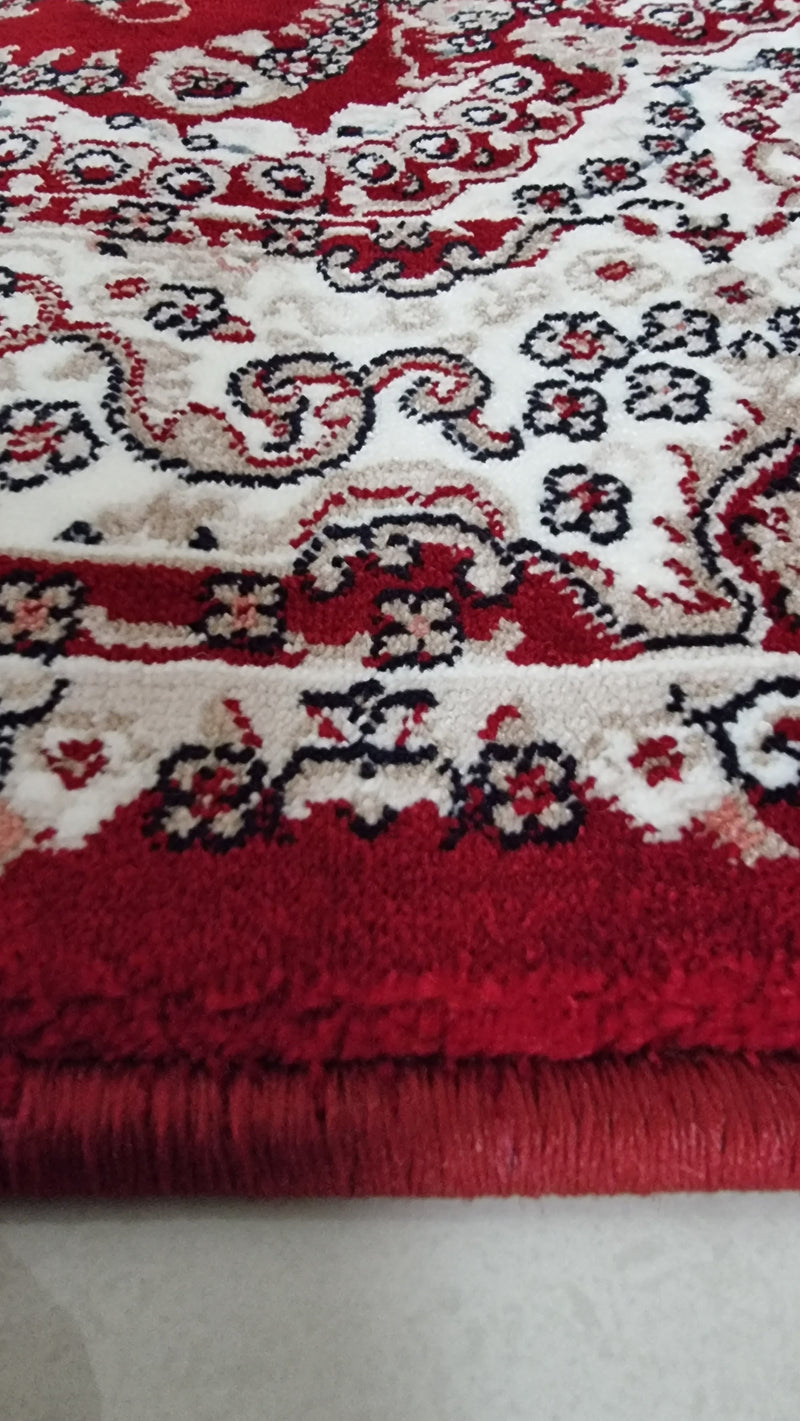 SilkVera Medallion Read Uniart Rug