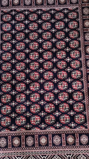 SilkVera Philpa Navy Red Uniart Rug