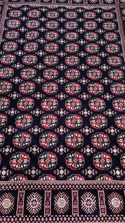 SilkVera Philpa Navy Red Uniart Rug