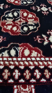 SilkVera Philpa Navy Red Uniart Rug