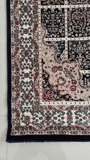 SilkVera Squares Navy Uniart Rug