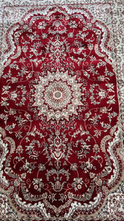 SilkVera Medallion Read Uniart Rug