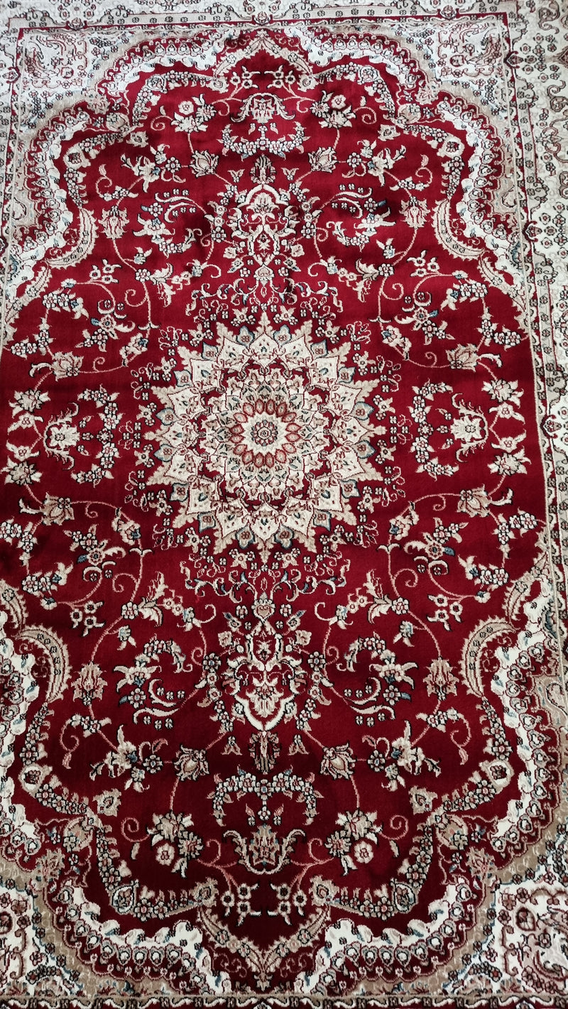 SilkVera Medallion Read Uniart Rug