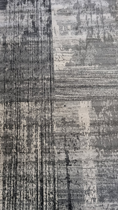 Roza Charcoal Contemporary Rug