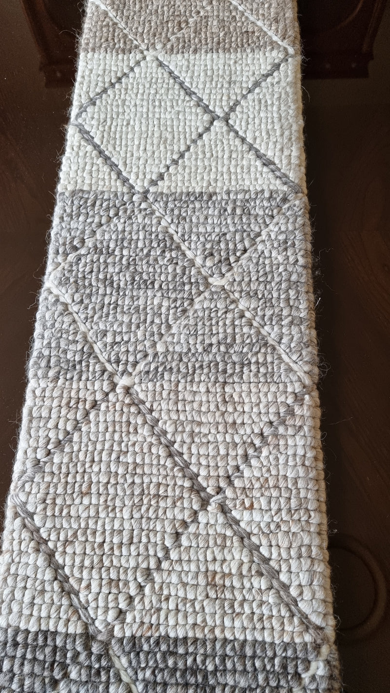 Wool Diamond Table Runner