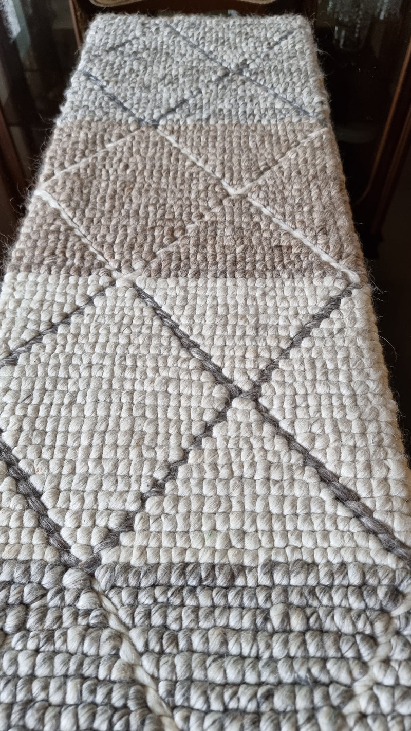 Wool Diamond Table Runner