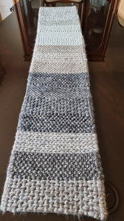Wool berg Stripe Table Runner