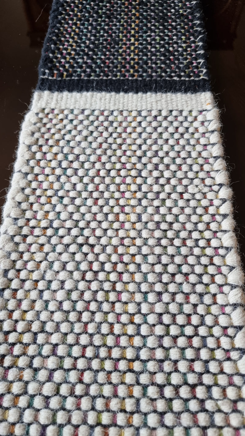 Wool Skandi Cuba Table Runner