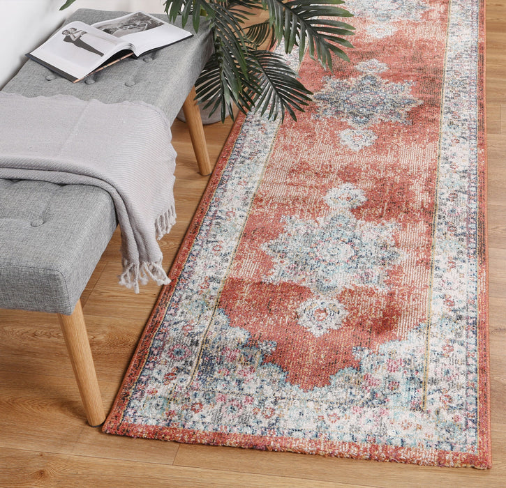 Chamber Brentwood Transitional Rust Rug
