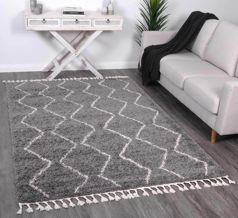 Casa Maria Tribal Grey Runner Uniart Rug