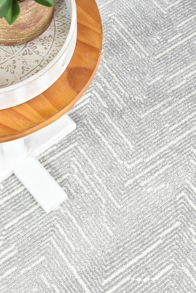 Vicinal Little  Silver Rug