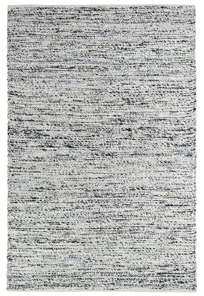 Lilian Ivory Black Rug