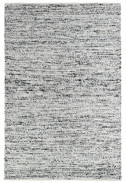 Lilian Ivory Black Rug