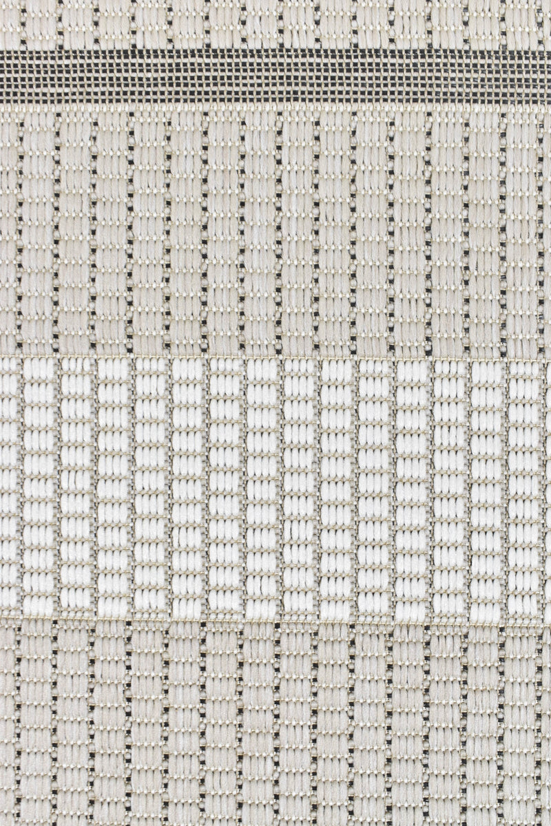 Alma Line Beige Cream Rug