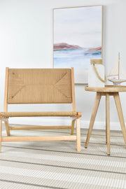 Alma Line Beige Cream Rug